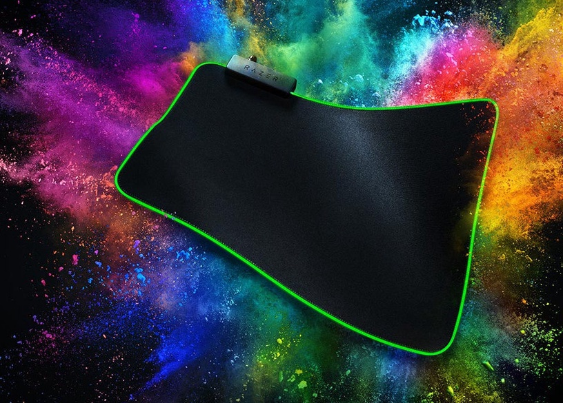 Peles paliktnis Razer, 13 cm x 92 cm x 0.3 cm, melna