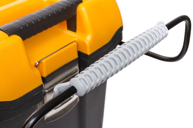 Tööriistakast Forte Tools TK-28, 59.5 cm x 38 cm x 42 cm, must/kollane
