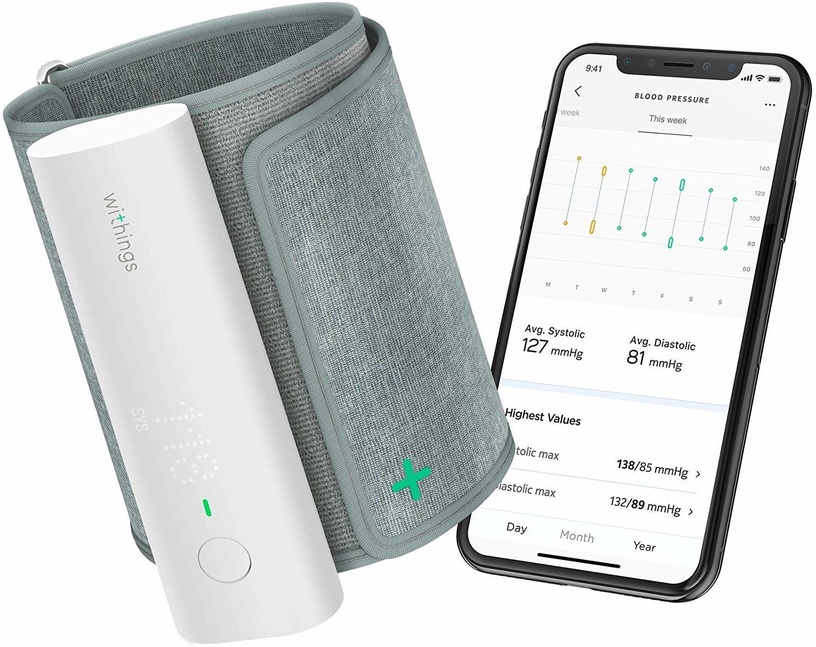 Augšdelma asinsspiediena mērītājs Withings BPM