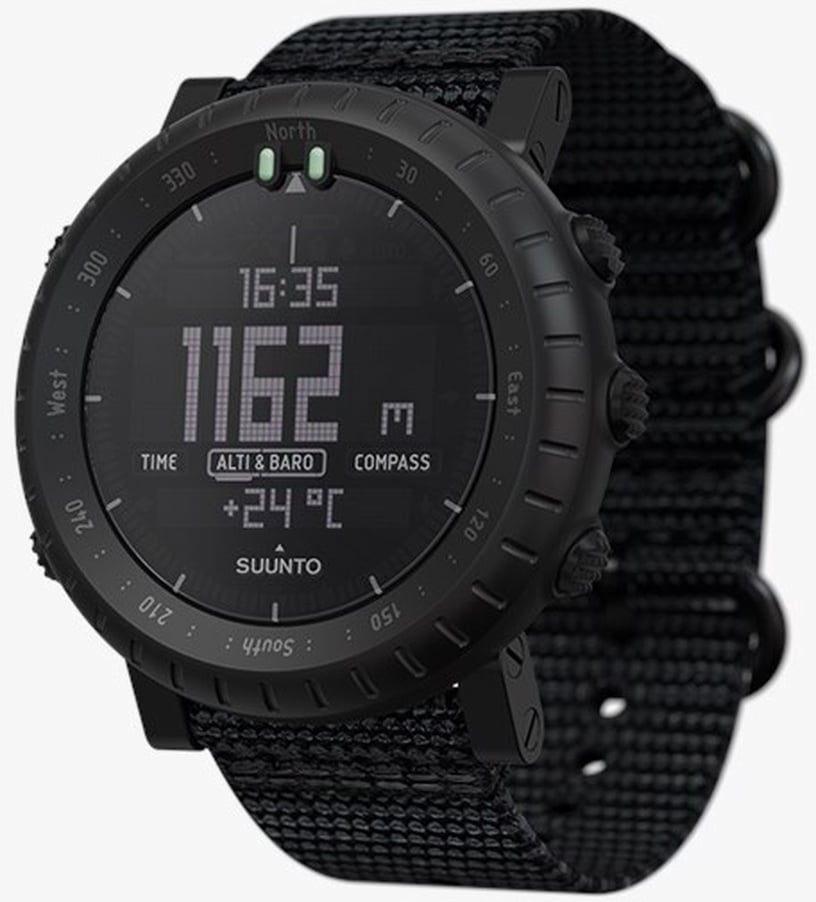 Viedais pulkstenis Suunto Core Alpha, melna