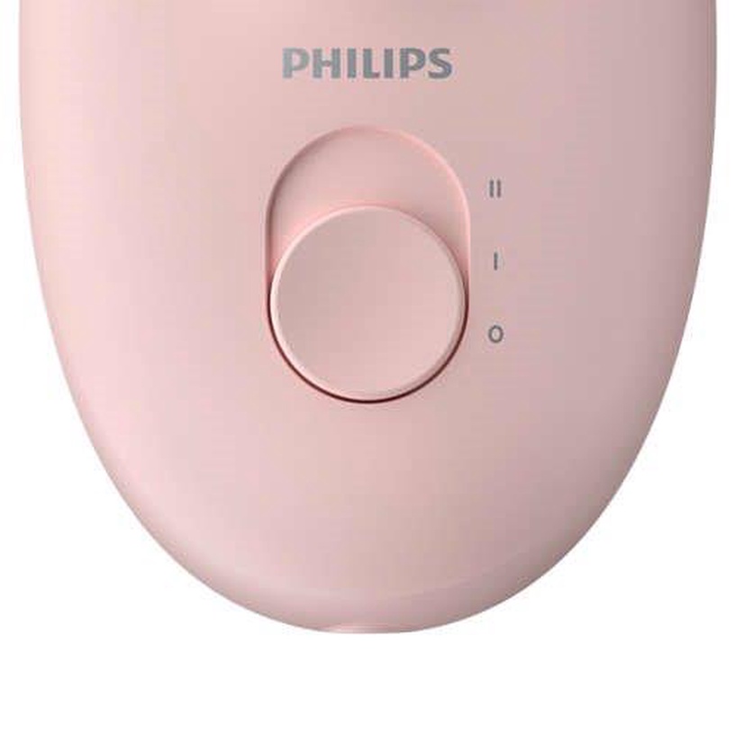 Эпилятор Philips Satinelle Essential BRE285/00, белый/розовый