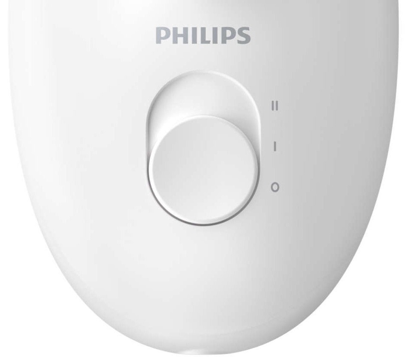 Эпилятор Philips Satinelle Essential BRE235/00, белый/розовый