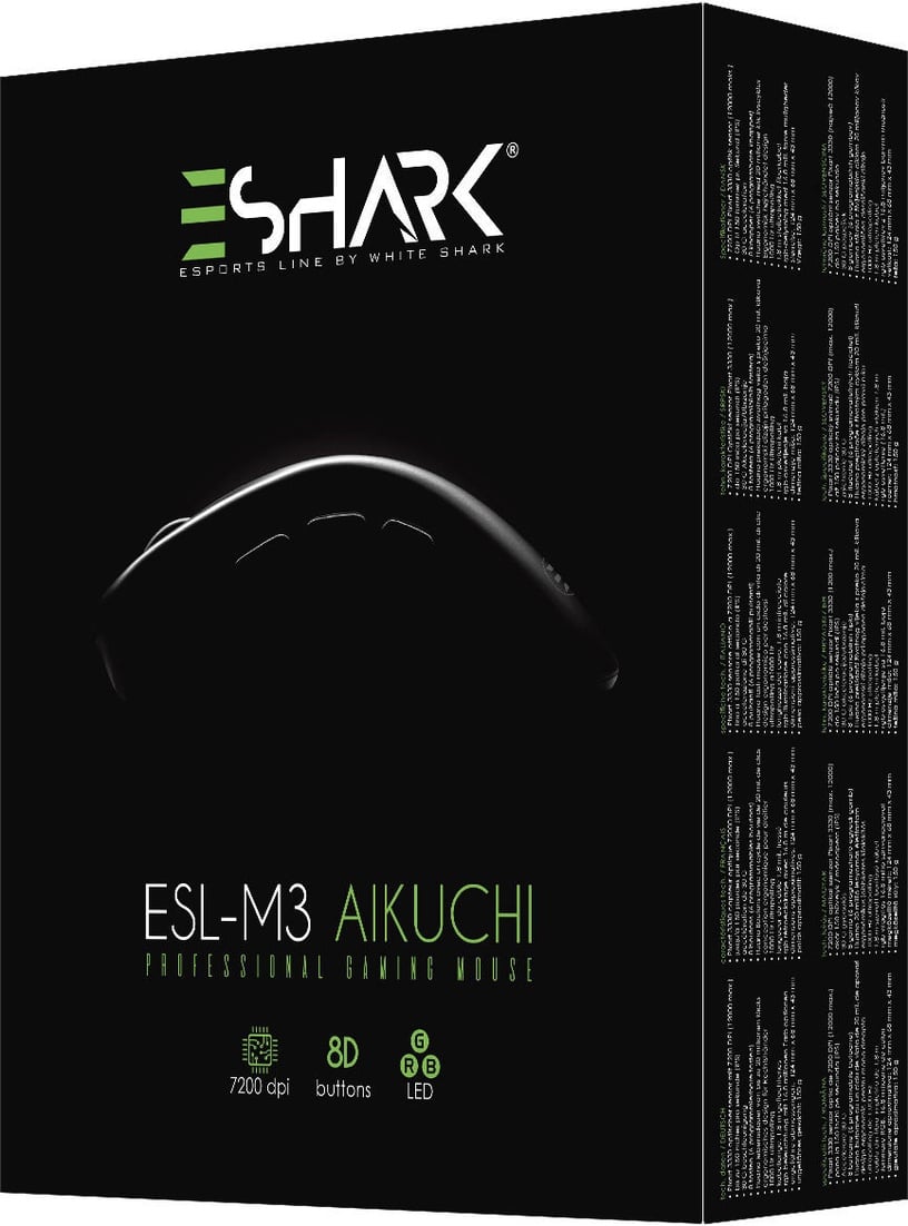Игровая мышь EShark ESL-M3 Aikuchi, черный