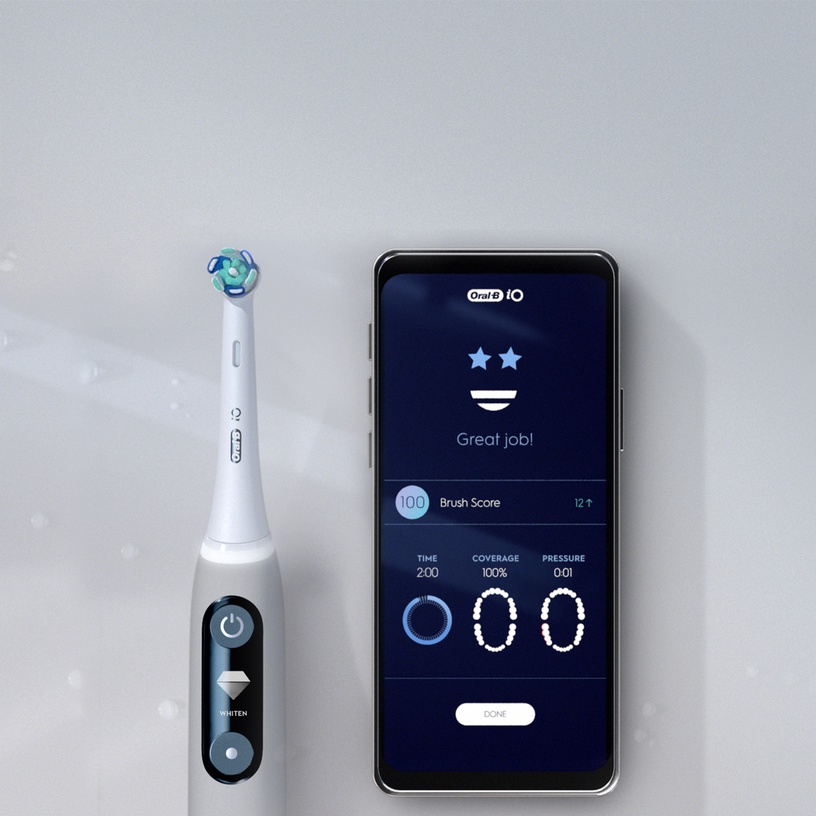 Elektriskā zobu birste Oral-B iO Series 7, balta