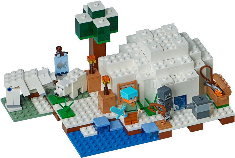 Конструктор LEGO® Minecraft The Polar Igloo 21142 21142, 278 шт.