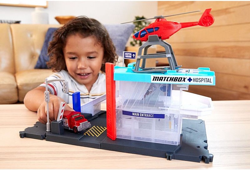 Transporta rotaļlietu komplekts Mattel Matchbox