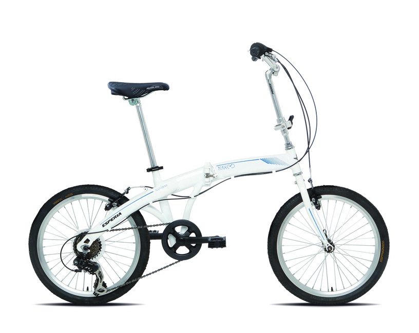 Jalgratas kokkuklapitavad Esperia, 20 ", valge