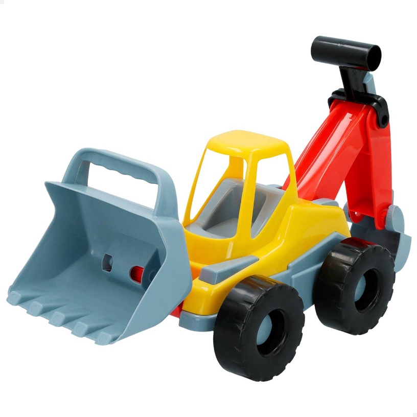 Rotaļu traktors Excavator, daudzkrāsaina