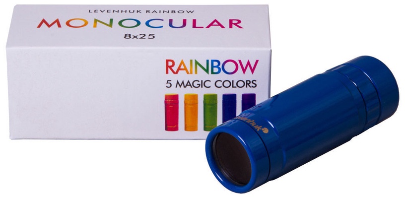 Monoklis Levenhuk Rainbow 8x25 Blue Wave