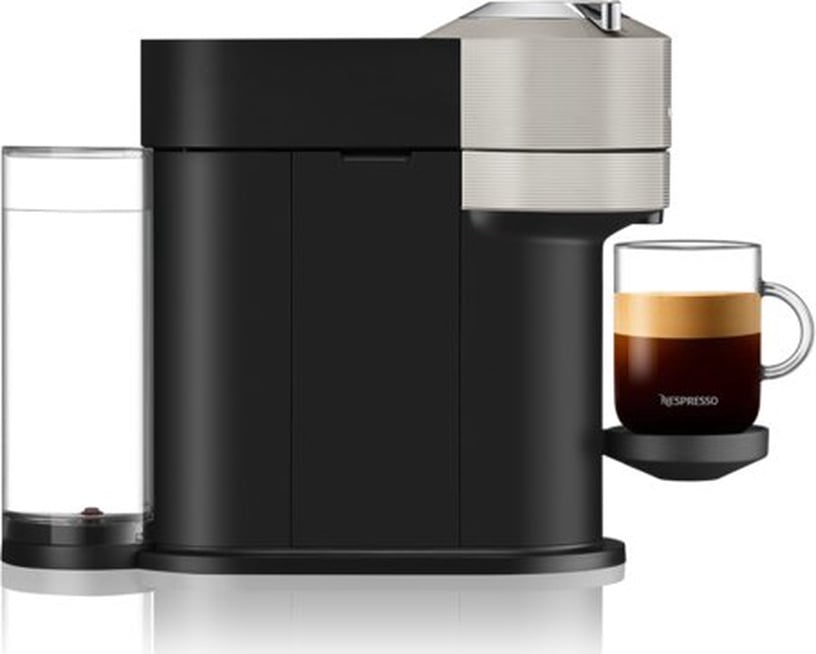 Kapsulas kafijas automāts Krups Vertuo Next XN910B.20, melna/pelēka