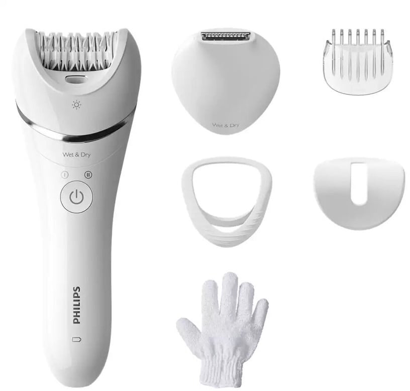 Эпилятор Philips BRE715/00, белый
