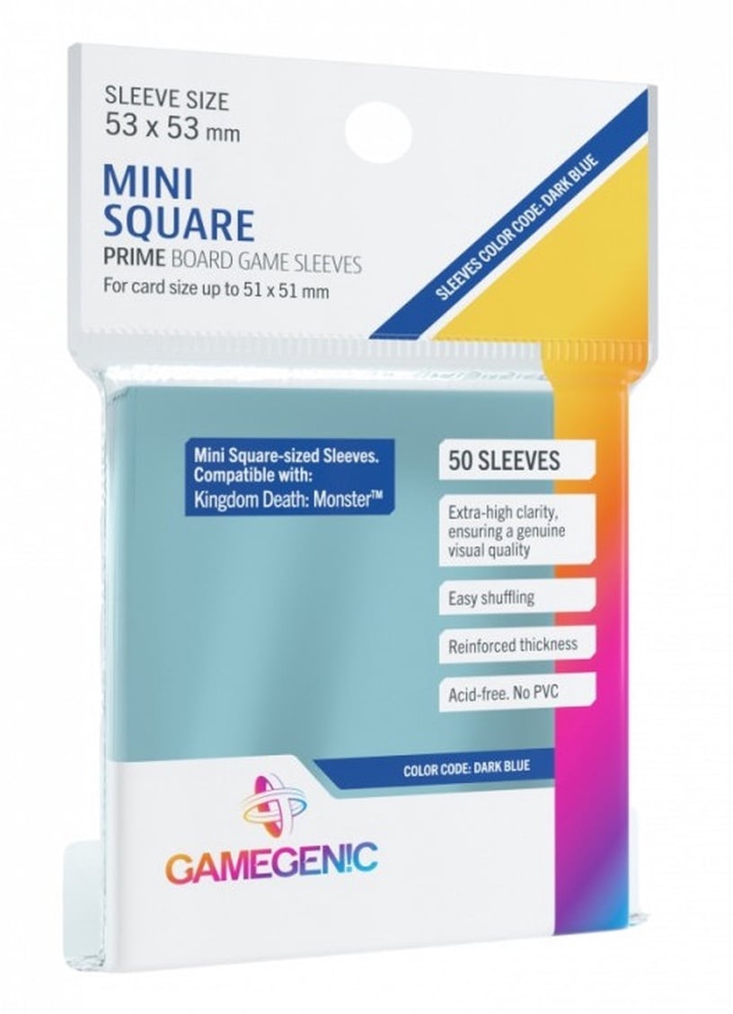 Mängukaartide ümbris Gamegenic Mini Square 50 pieces