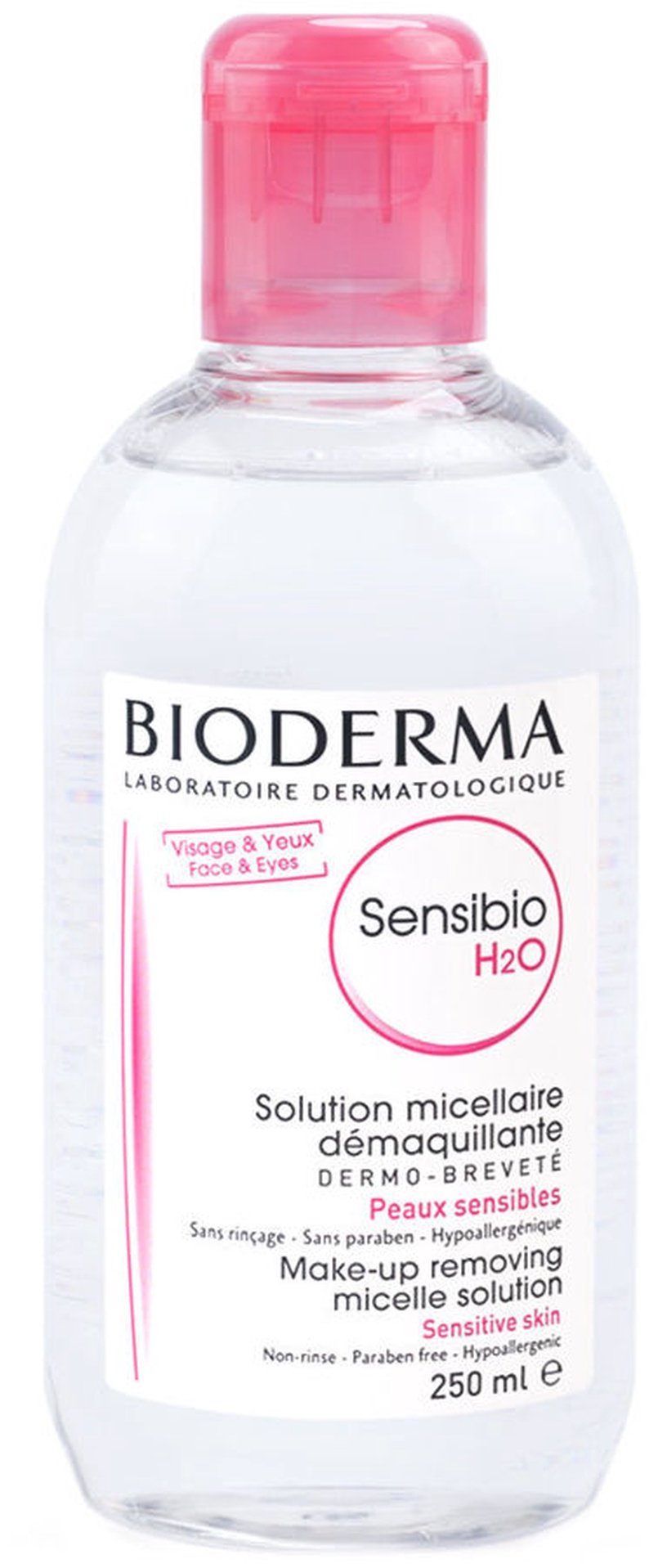 Средство для снятия макияжа Bioderma Sensibio H2O, 250 мл