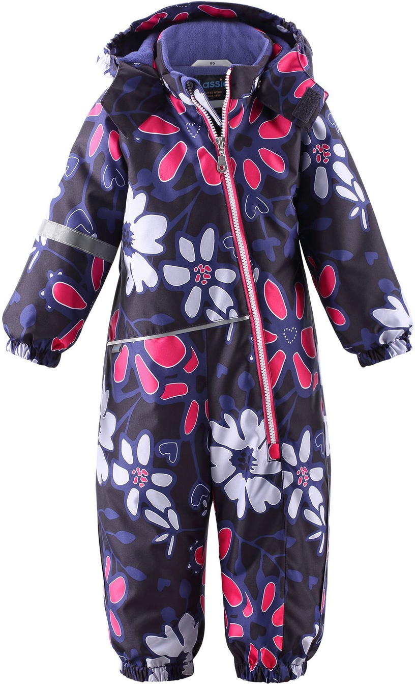 Kombekas Lassie Merel Winter Overall, roosa/violetne, 74