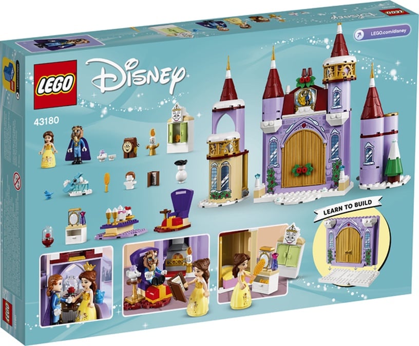 Конструктор LEGO Disney Princess Зимний праздник в замке Белль 43180, 238 шт.