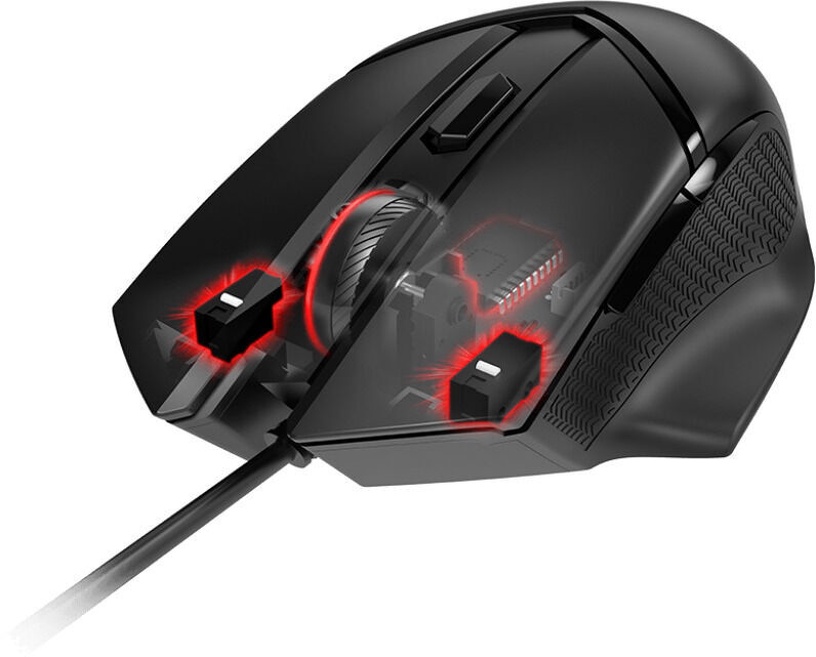 Spēļu pele MSI Clutch GM20 Elite, melna