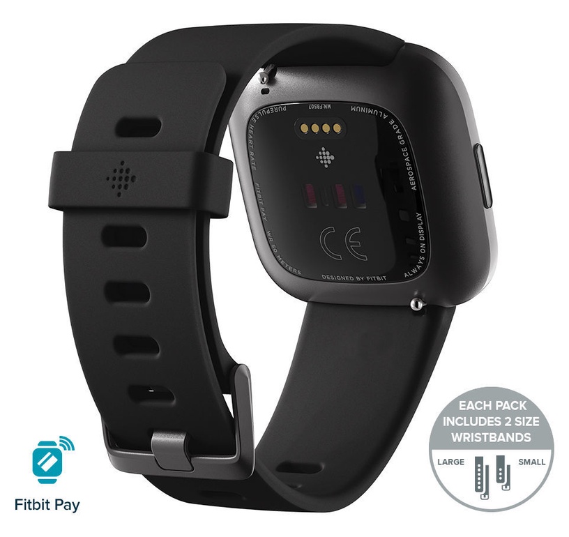 Nutikell Fitbit Versa 2, must