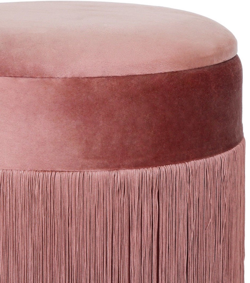 Пуф Homede Ushi Old Rose, розовый, 40 см x 40 см x 41 см