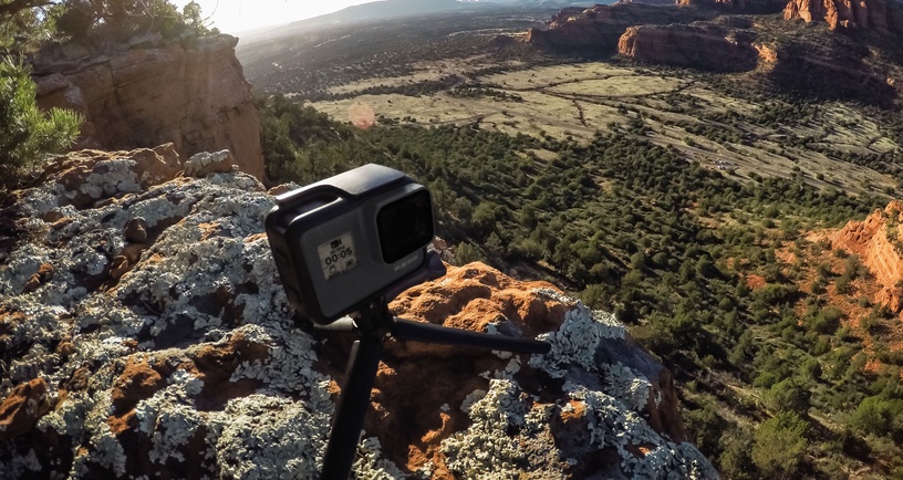 Piederums sporta kamerai Gopro ABQRT, melna