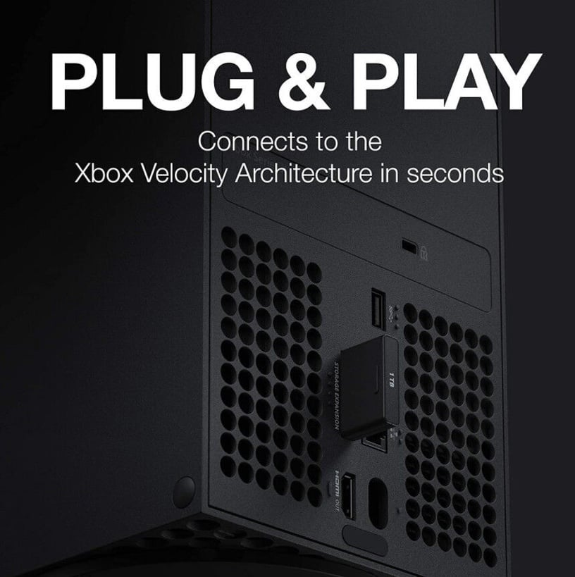 Карта расширения Seagate Storage Expansion Card for Xbox Series X|S, черный