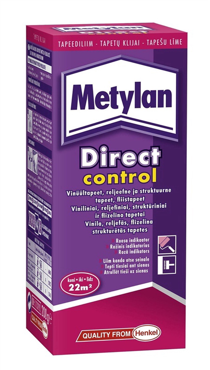 Tapešu līme Metylan Direct Control, 0.2 kg