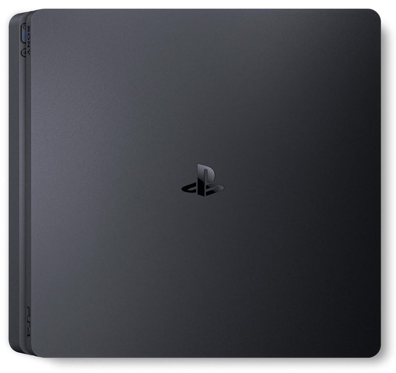 Mängu arvuti Sony PlayStation 4 Slim, Ethernet LAN (RJ-45) / 3.5 mm (AUX) / Wi-Fi / Wi-Fi Direct / Audio Out / Bluetooth 2.1, 1 TB