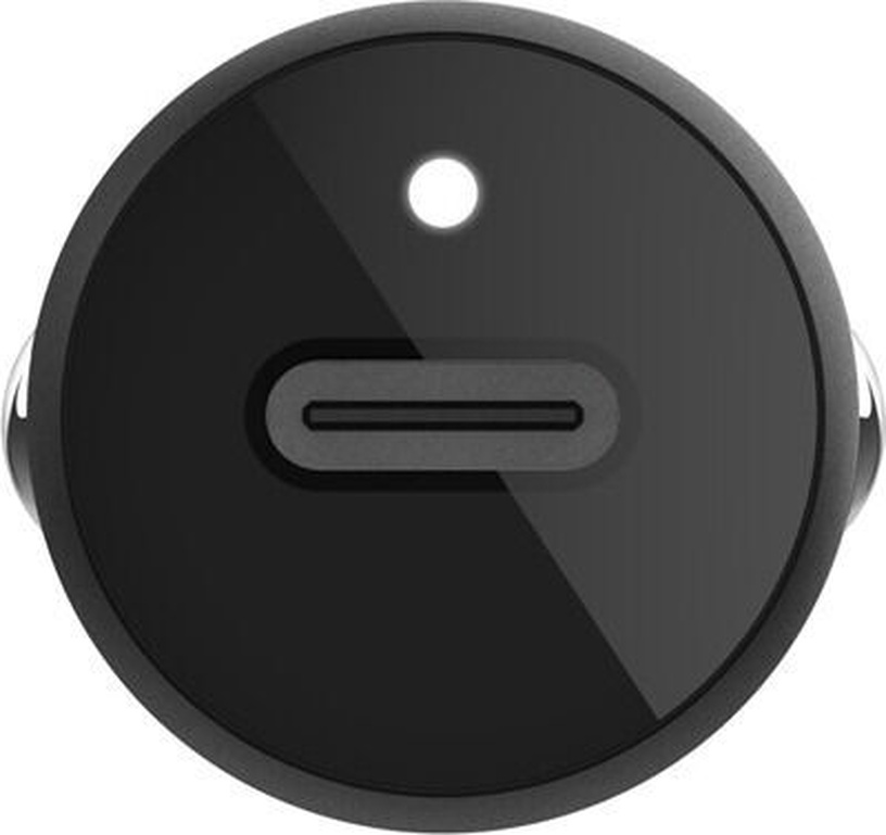 Auto telefona lādētājs Belkin, USB-C, melna, 20 W
