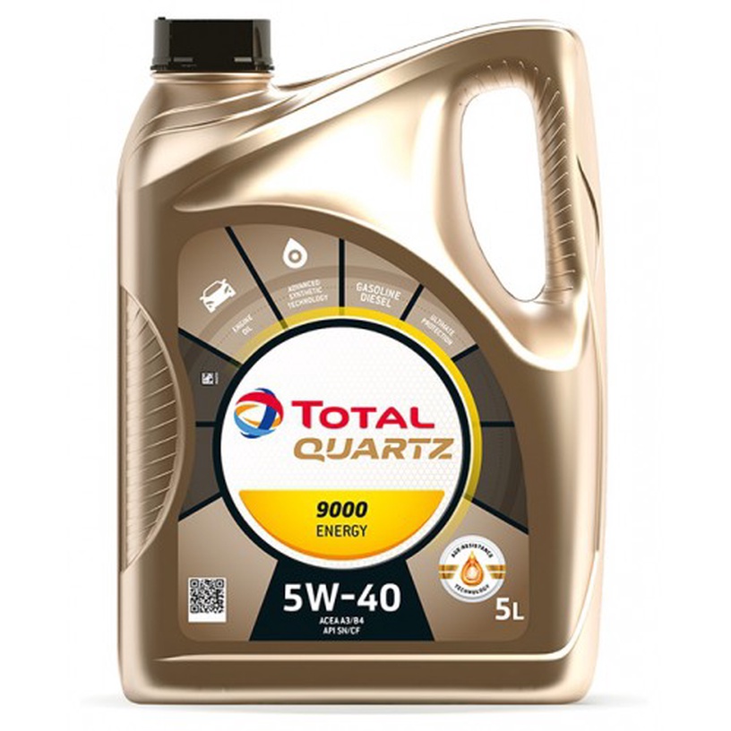 Mootoriõli Total Quartz 9000 Energy 5W - 40, sünteetiline, 5 l