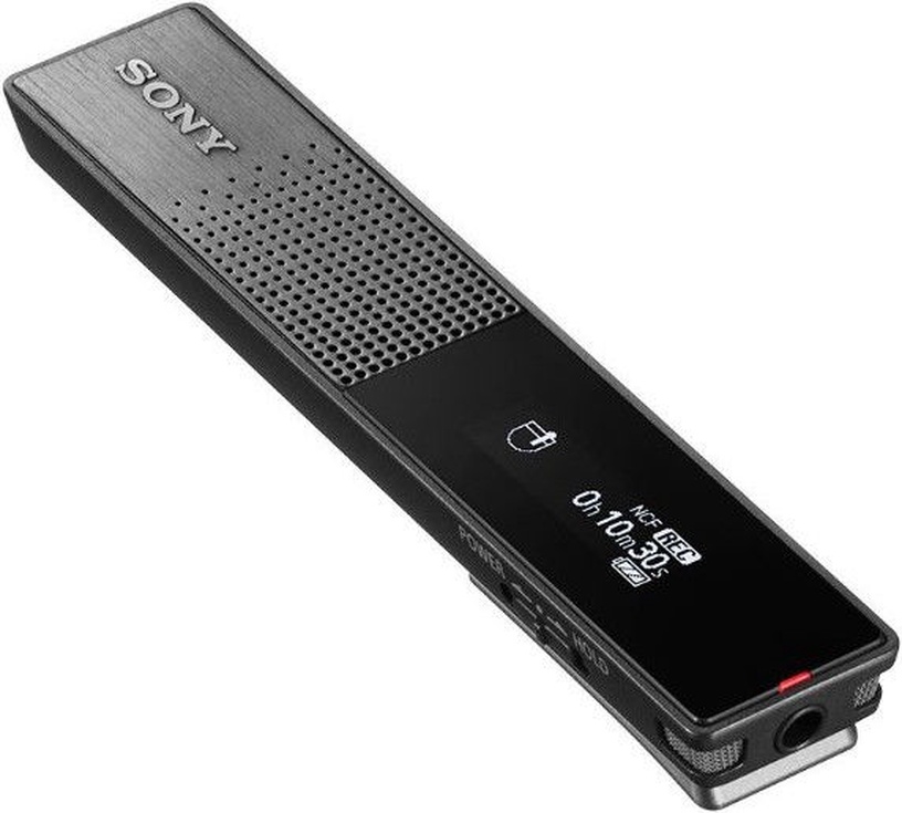 Diktofons Sony ICD-TX650 Black, melna, 16 GB