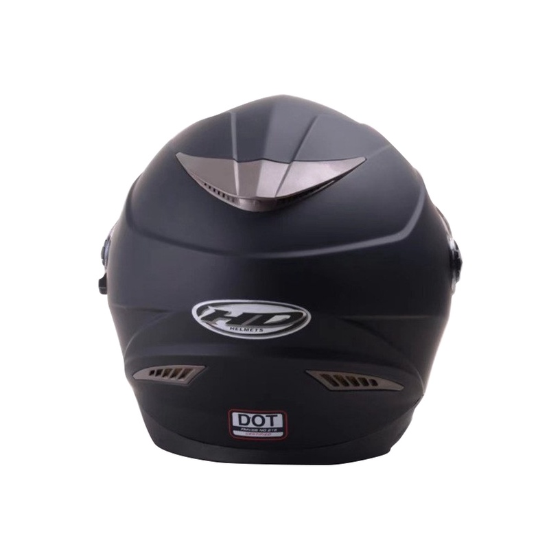 Мотоциклетный шлем HD-09B, XL, черный