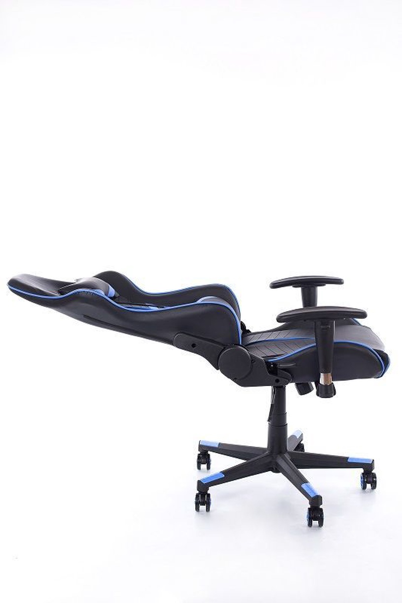 Spēļu krēsls Happygame 9206, zila/melna