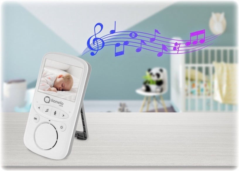 Beebimonitor Lionelo Babyline 5.1, valge