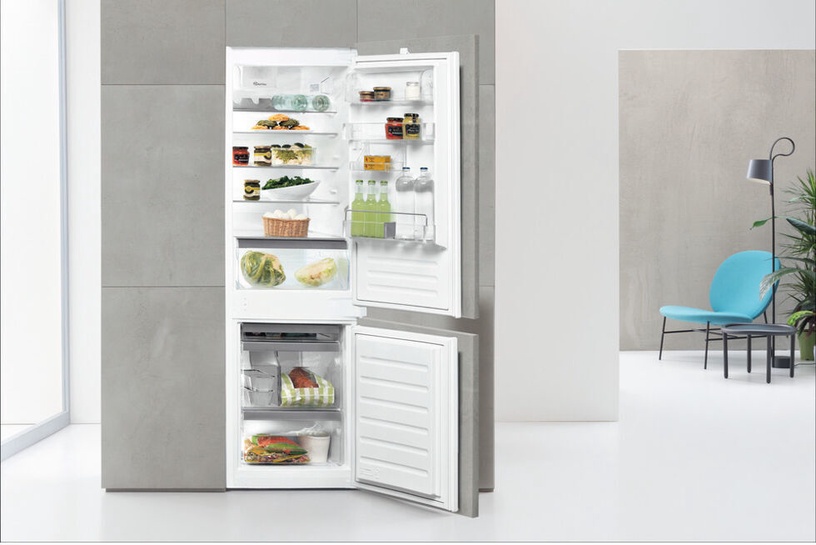 Iebūvējams ledusskapis saldētava apakšā Whirlpool ART66122