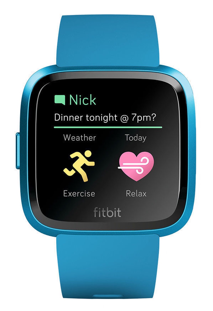 Nutikell Fitbit Versa Lite, sinine