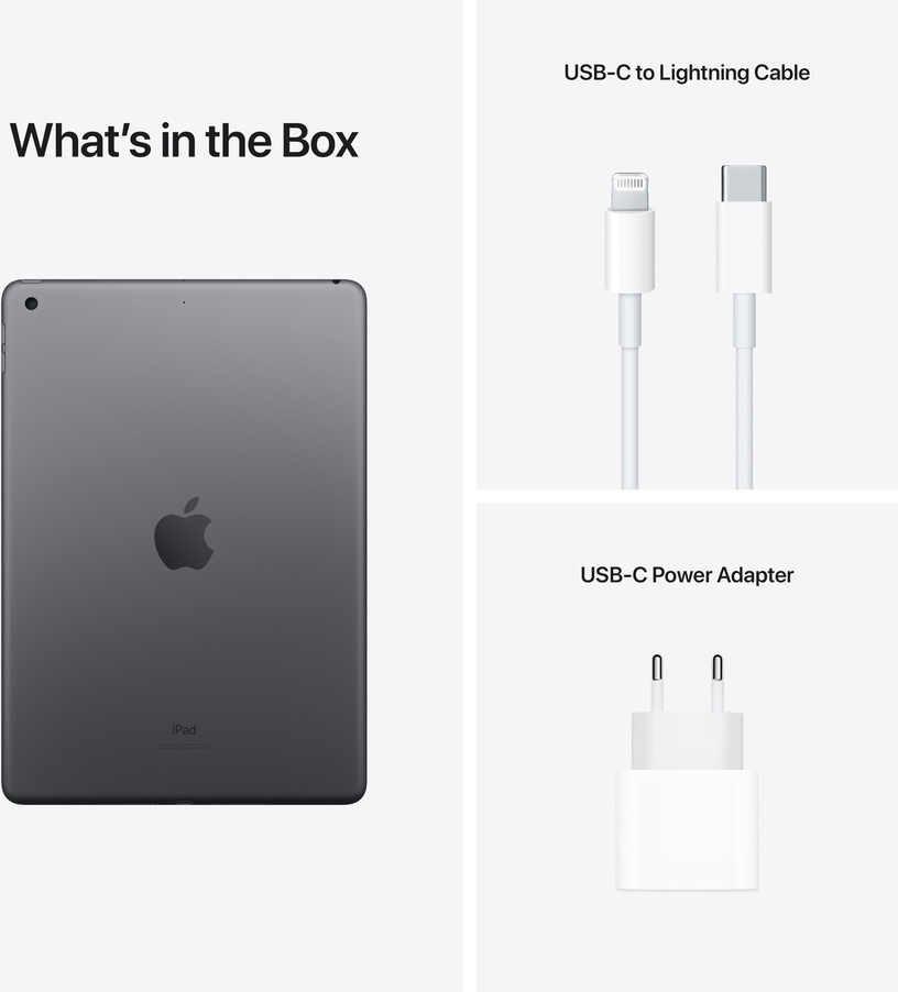 Планшет Apple iPad 10.2" Wi-Fi 256GB Space Gray 2021