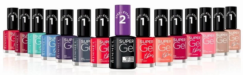 Топовое покрытие для ногтей Rimmel London, прозрачный, 12 мл