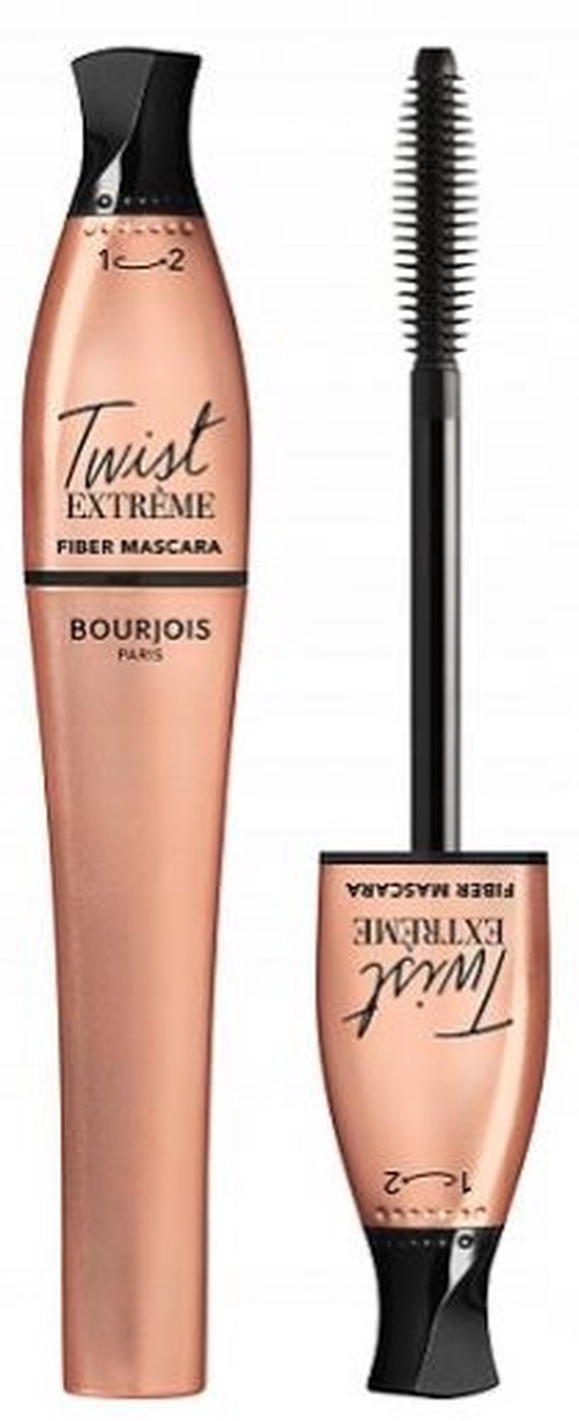 Ripsmetušš Bourjois Paris Twist Extreme, 8 ml, must