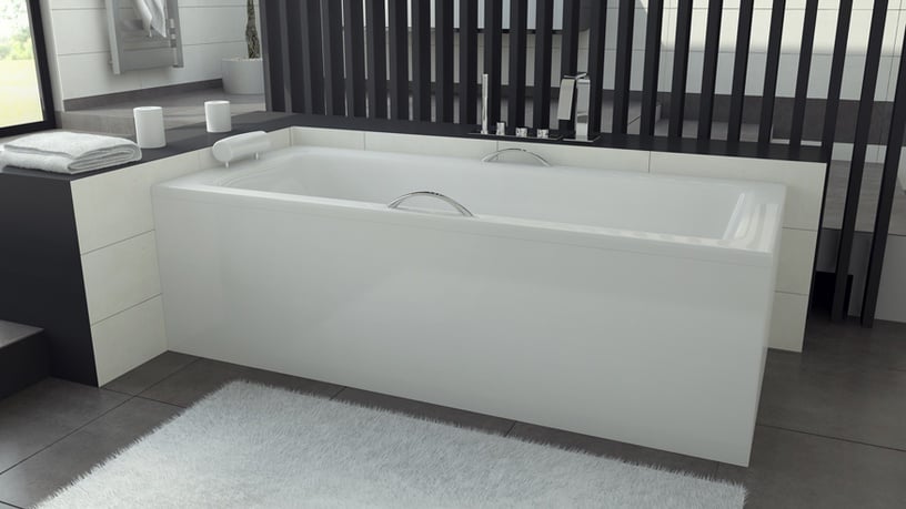 Vanna, iebūvējams Besco Talia, 160 cm x 75 cm x 55.5 cm, taisnstūra