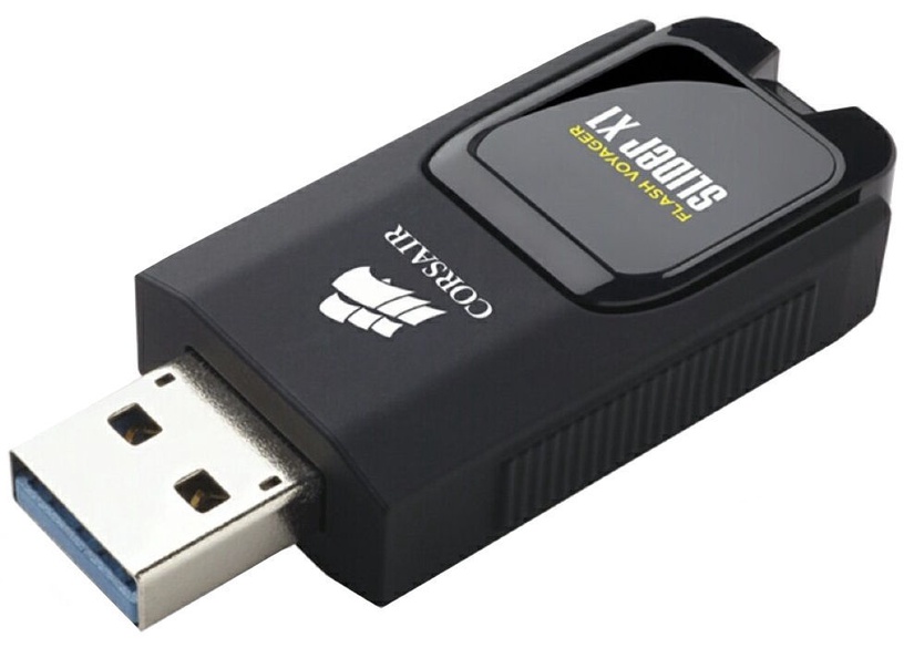 USB-накопитель Corsair Voyager Slider X1, черный, 64 GB