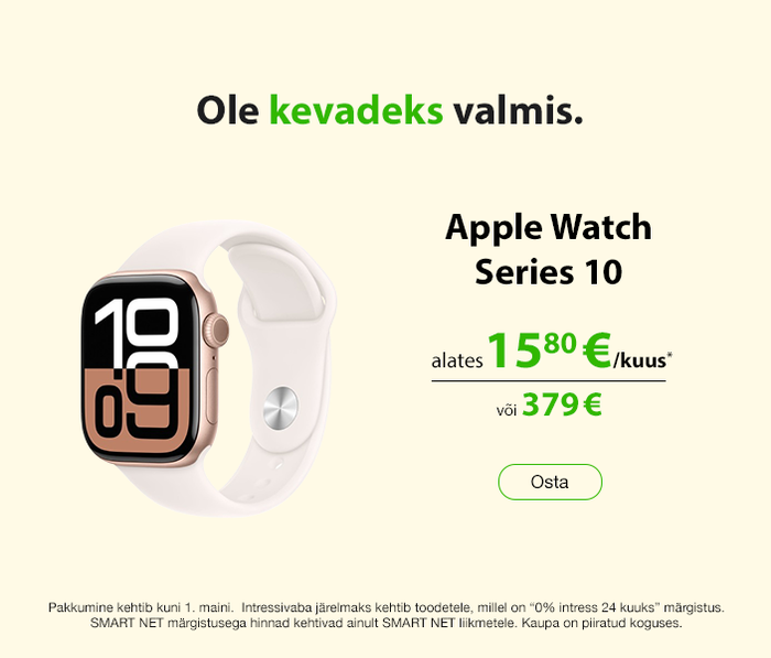 Ole kevadeks valmis.