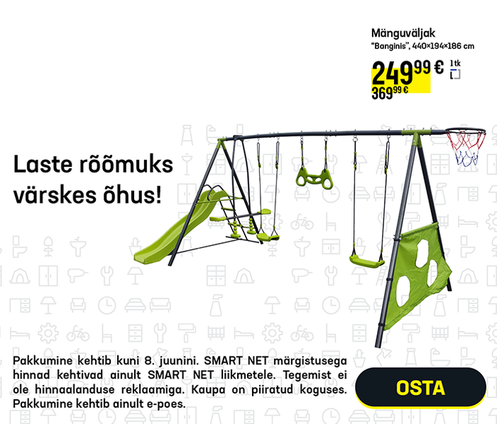 Laste rõõmuks värskes õhus!
