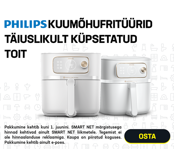 Philipsi kuumõhufritüürid. Täiuslikult küpsetatud toit