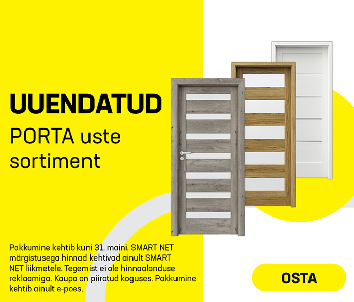 Uuendatud Porta uste sortiment