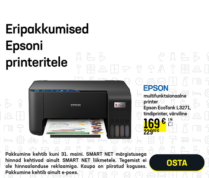 Eripakkumised Epsoni printeritele