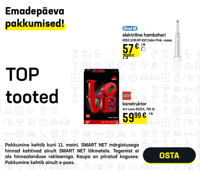 Emadepäeva pakkumised! TOP tooted