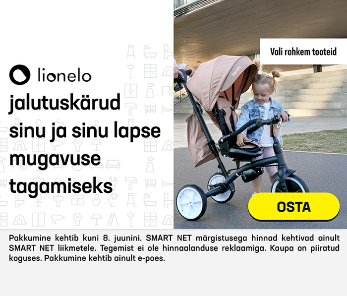 LIONELO jalutuskärud sinu ja sinu lapse mugavuse tagamiseks