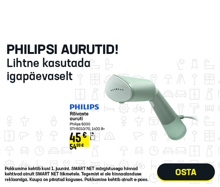 Philipsi aurutid. Lihtne kasutada igapäevaselt