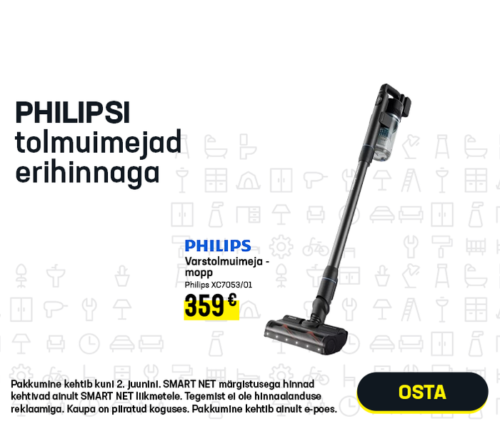 Philipsi tolmuimejad erihinnaga