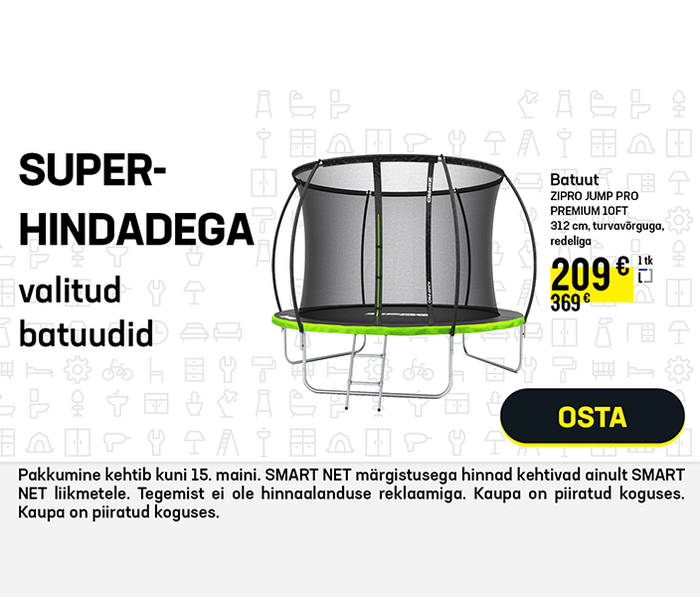 Superhindadega valitud batuudid
