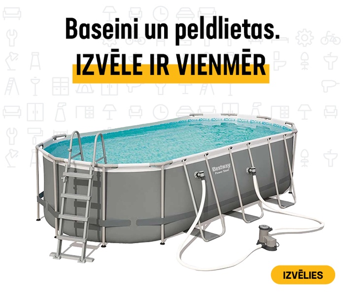Baseini un peldlietas. Izvēle ir vienmēr.